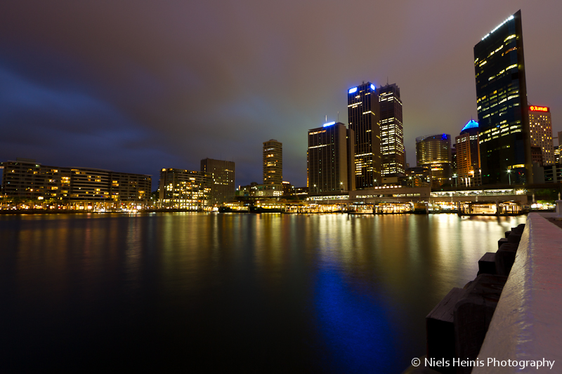 Circular Quay by night - Sydney, Australia